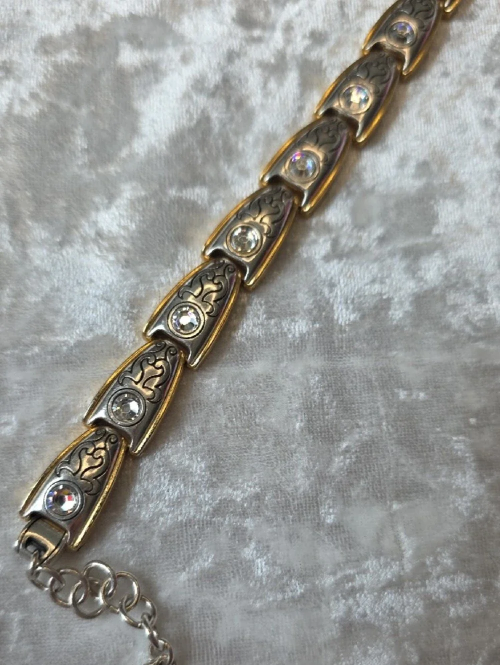 Brighton Vintage Aries Collection Two-Tone Gold and Silver Bracelet - Picture 3 of 6